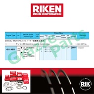 RIK Riken Piston Ring Set (STD) Size 20091 for Proton Inspira 1.8 2.0 Mitsubishi Lancer CY4A ASX 4B1