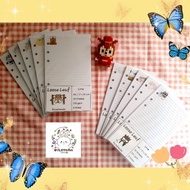 SANRIO A6 Binder/isi binder/binder refill LOOSE LEAF character/binder/binder motifSANRIO/DORAEMON A6
