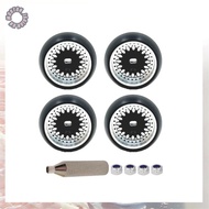 [VNG3]Tire Upgrade Kit 25mm 1.5 Degree for RC Car Toy for 1/28 Scale Models- K969, K979 K989 K999 P9