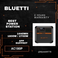 BLUETTI AC180P 1440WH Portable Power Station 1800W/2700W