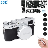 JJC SS-X100V Camera Anti-Scratch Protective Skin Film for Fuji Fujifilm X100V Residual-free Decorati