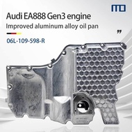 06L103598R Aluminum ENGINE OIL SUMP FOR Audi A5 Q5 Q7 A6 A7 Engine Oil Pan EA888 Gen3 06L103598AD