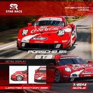Star Race SR 1:64 911 GT3 Red CC lited999 Diecast Model CarTH99 T7JL
