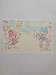 Sanrio Postcard - Little Twin Stars / 明信片