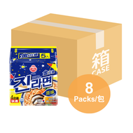 [原箱] 不倒翁 金拉麵 120克[5包裝x8袋]