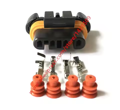 1 Set 12186568 GM LS Series Alternator Connector 4 Pin Female Car Auto Connector For Hummer H2 6.2L