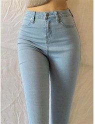 [BBLACK Fashion] 👖 ladies jeans ready stock size 26 to 36 Kain Getah / Jeans For Women / Jeans Perem