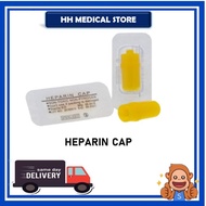 【FAST RESPONSE KL】 - YELLOW IN-STOPPER / HEPARIN CAP  [100 PCS/BOX]