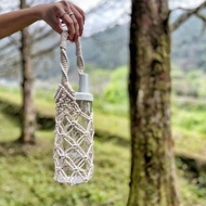 Macrame 編織棉繩飲料袋/水瓶袋/環保提袋/水瓶提袋