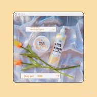 Rabye Duo set : คู่กู้ผิว ขนคุด รอยดำ แตกลาย เข้าดำด้าน by rabyethailand