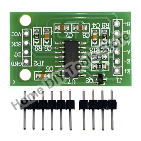 HX711 Load Cell Amplifier A/D Precision Breakout Board Dual-Channel Weighing Sensors Converter Modul