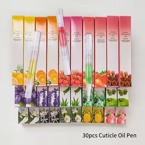 30pcs Cuticle Oil Nail Care Nutrition Oil Pen Nails Repair Hand Cuticle Manicure Treatment Nail Stre