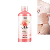 Peach Mud Scrub Exfoliator - Scrub Badan (350ML) C3CZ