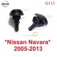 Rain Spray Button Nissan Navara D40 2005-2015 Glass Injection D40 Rainwater Nozzle Windshield Water