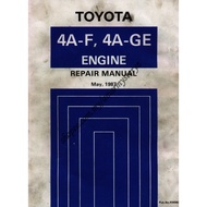 Toyota AE86 Sprinter Levin / Trueno 4AGE 4AF Engine Service Manual