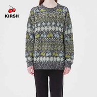 [KIRSH] CHERRY PATTERN KNIT |22AW |