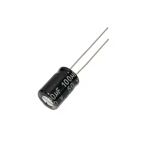 50V100uf 8x12mm Aluminum Electrolytic Capacitor 100uf50v 50v100mf 100mf50v 50v100MFD 100MFD50Volt 50