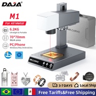 DAJA M1 Pro Fiber Laser Engraver Portable Business Marking Machine for Mobile Phone Computer Engrave