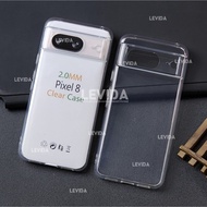 Google PIXEL 8 Google PIXEL 8 Pro Google PIXEL 8A Softcase Clear 2.0mm Case GoogleBENING PIXEL 8 Goo