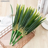 ANIMALYN Artificial Orchid Leaf Long Orchid Leaf Plastic Bush Latex Artificial