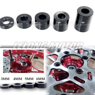 1PC M8 M10.5 Bush CNC Washer Spacer Alloy (kepala 14) For Br Caliper 4 pot M3,GP4,M5,K50,ak550