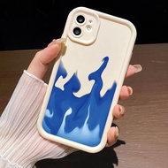 Case For Vivo Y75 5G Y75 4G Y78 Y78 Plus Y7s Y81 Y81i Y85 Y89 Soft Pro Camera Artistic Blaze Blue Ke