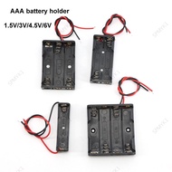 1X 2X 3X 4X AAA 1.5v 3v 4.5v 6v Battery Holder Storage Box Batteries 1 2 3 4 Slot AAA Power Bank Cas