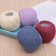 No. 6 Lace Thread Crochet Handmade Thread Ball High Twist Irish Lace Thread Summer Crochet Connectio