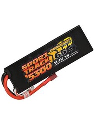5300MAH 11.1V 3S 65C HARD CASE SPORT TRACK LIPO BATTERY遙控模型鋰電池~