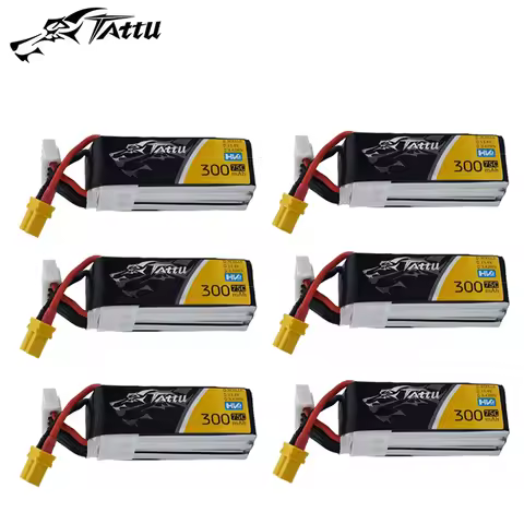 HOT TATTU 75C 300mAh 11.4V Lipo Battery With XT30 Plug For RC Helicopter Quadcopter FPV Racing Drone