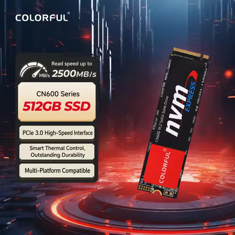 Colorful 512GB M.2 NVMe SSD, CN600 Series, PCIe 3.0 x4 Interface Solid State Drive