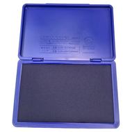 Shachihata 寫吉達 油性印台特大 HGN-4-B 14.3 x 8.7cm  藍色  1個