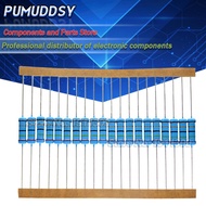 20PCS 1W Metal film resistor 1% 1R ~ 1M 1 2 10 22 47 100 330 ohm 1K 4.7K 10K 22K 47K 100K 330K 470K 