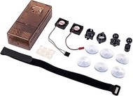 SummitLink V3 Case Dual Fans For Stratux ADS-B Kit Fits AHRS Module And GPYes (Tint)