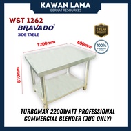 Bravado Work Table Fully Stainless Steel Imported from Taiwan Side Work Table (4ft)