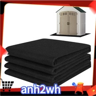 Washable Outdoor Storage Shed Floor Mat-Non Slip 6 X 4 FT Waterproof Carport Mat Furniture Pad with 