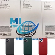 Leather Case Iphone 11 Pro Max-11Pro Max Pro Ginal Ibox-Hijau-Hijau