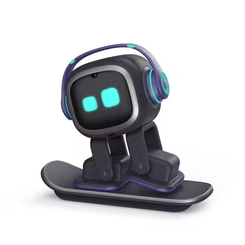 Mini Emo AI Robot Desktop Companion Intelligent Voice Dialogue Emotional Interaction