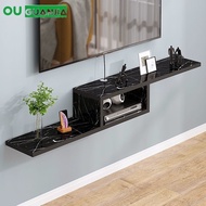 OU Tv Cabinet Console Tv Cabinet Wall Mount Wooden Tv Console Cabinet Living Room Assembly Tv Cabinet Modern Assembly Partition Shelf Wall Tv Console Table OU238