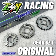 ORIGINAL ESR MOTOR GEAR SET/ LC135 4S/ Y15ZR GEAR SET ESR RED LEO GEAR BOX 29T