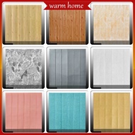 🌹Ready Stock🌹3D Wood Grain Foam Wallpaper Wainscoting  Wall Stickers Ceiling Waterproof Brick Wallpaper Dinding bilik tidur Bedroom Self-adhesive corak kayu papan dinding pelekat dinding 70x70cm