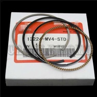 4Xset 1 A7 Motorcycle PISTON RING For Cb400 Er Four 92-98/Cbr400 Nc23 Nc29/Vfr400 Nc30 Nc35 Piston