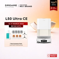 Dreame  L50 Ultra CE Robot Vacuum | MopExtend RoboSwing 3.0 | 25,000Pa Suction Power