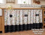 gorden kolong dapur BERY rumbai# free tali#horden bawah meja kompor