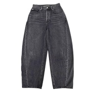 สภาพดีเยี่ยม△ อเล็กซานเดอร์ หว่อง (Alexander Wang) รุ่น 4DC1264112 กางเกงยีนส์ ผ้าฝ้าย 100% ประดับคร