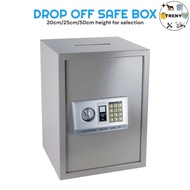 TRENY Letter SAFETY BOX /Safe Box Safety box Three Steel Postal Slot Deposit Safety box money