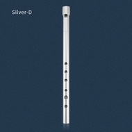 Aluminum Tube Flute Irish Whistle C/D Key Flute Tin Penny 6 Hole Flute Musical Instrument