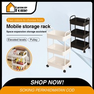 HARMONY 3 Tier 4Tier Trolley Multipurpose Home Storage Rack Kitchen Rack Kitchen Organizers Cheap storagerac