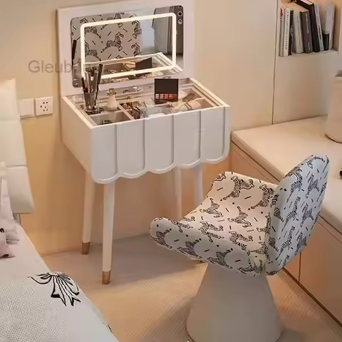 Dressing Modern Simple Table Small Elegant Premium Makeup Vanities Premium Style Vanity Tocador Maqu