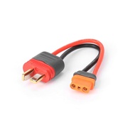 Penyambung Penyesuai RCAWD Female IC2 ke Male T Plug Male Female Pengganti untuk Bateri Kereta RC